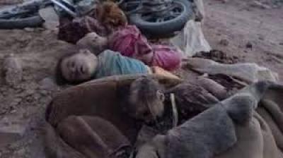 - أبشع 20 جريمةاهتز لهاالضميرالعالمي!.. الأحزمةالناسفةوغارات الطيران العدوان السعودي الأمريكي.. كابوس المدنيين في العام 2015م..